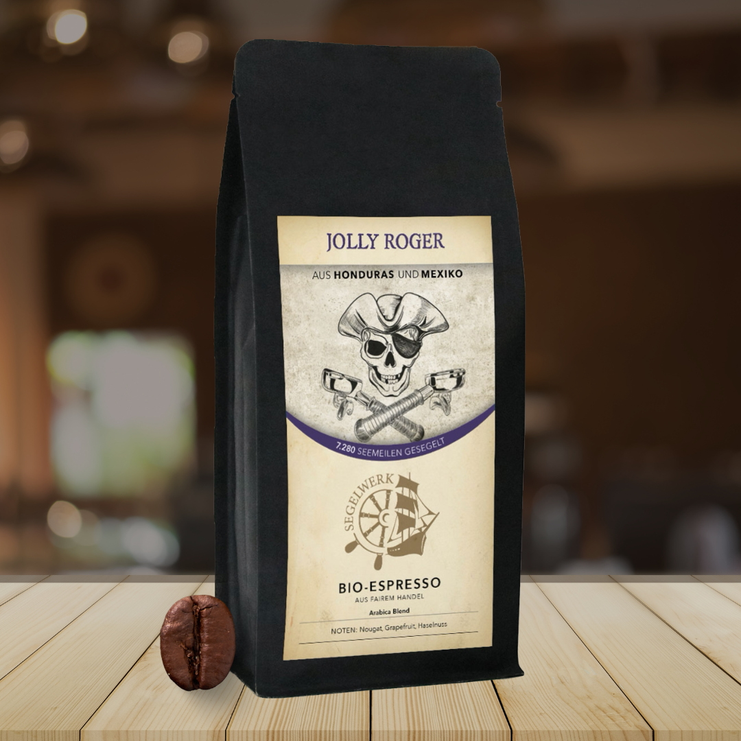 Segelwerk Jolly Roger Bio-Espresso