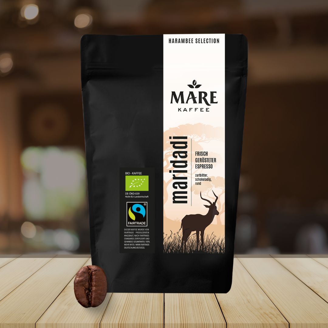 Mare Kaffee - Maridadi BIO-FAIRTRADE Espresso